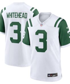 Jordan Whitehead New York Jets  Classic Alternate Player Game Jersey  White