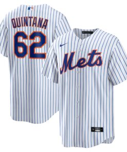 JosÃ© Quintana New York MetsHome  Replica Player Jersey  White