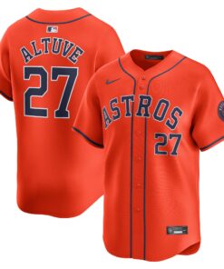 Jose Altuve Houston AstrosAlternate Limited Player Jerseynbspâ€“ Orange