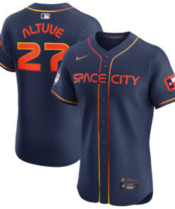 Jose Altuve Houston AstrosCity Connect Elite Player Jersey  Navy
