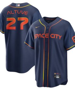 Jose Altuve Houston AstrosCity Connect Replica Player Jersey  Navy