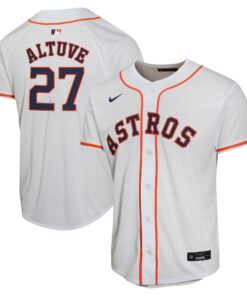 Jose Altuve Houston AstrosYouth Home Game Player Jersey  White