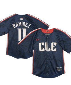 Jose Ramirez Cleveland GuardiansToddler 2024 City Connect Limited Jersey  Navy