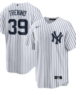Jose Trevino New York YankeesHome  Replica Player Jersey  White
