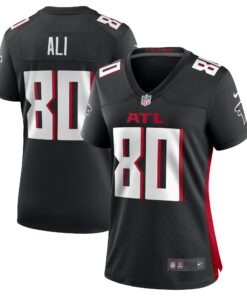 Josh Ali Atlanta Falcons  Women_s Team Game Jersey   Black