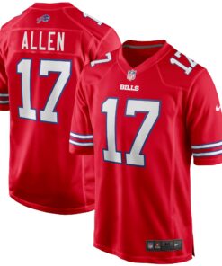 Josh Allen Buffalo Bills  Alternate Game Player Jersey  Red