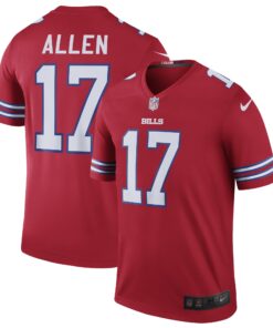 Josh Allen  Buffalo Bills Color Rush Legend Jersey  Red