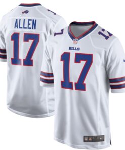 Josh Allen Buffalo Bills  Game Player Jersey  White
