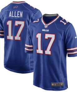 Josh Allen Buffalo Bills  Team Game Player Jersey  Royal