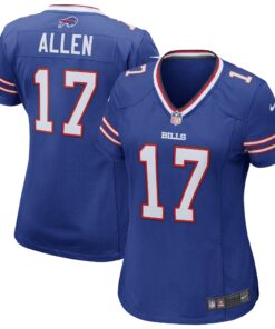 Josh Allen Buffalo Bills  Women_s Game Jersey  Royal