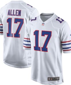 Josh Allen Buffalo Bills  Youth Game Jersey  White