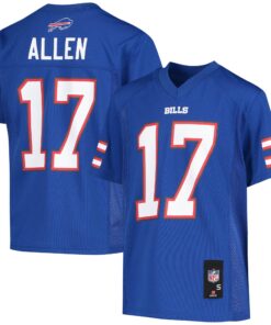 Josh Allen Buffalo Bills Youth Replica Player Jersey  Royal 1