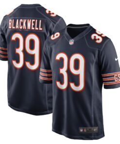 Josh Blackwell Chicago Bears  Game Player Jersey  Navy