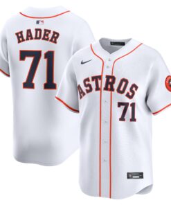 Josh Hader Houston AstrosHome Limited Player Jersey  White