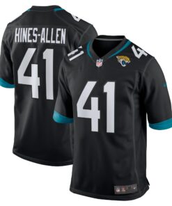Josh HinesAllen Jacksonville Jaguars  Alternate Player Game Jersey  Black