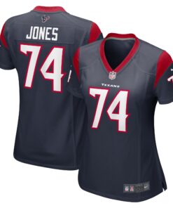 Josh Jones Houston Texans  Women_s Team Game Jersey   Navy