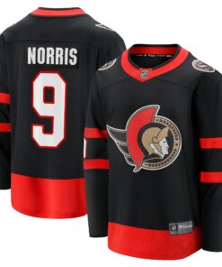 Josh Norris Ottawa Senators Fanatics Home Breakaway Jersey  Black