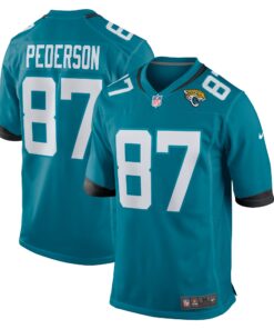 Josh Pederson Jacksonville Jaguars  Team Game Jersey   Teal