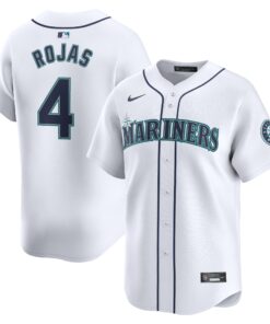 Josh Rojas Seattle MarinersHome Limited Player Jersey  White