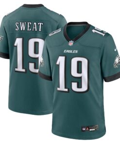 Josh Sweat Philadelphia Eagles  Team Game Jersey  Midnight Green