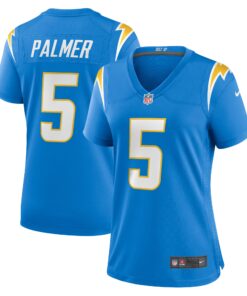 Joshua Palmer Los Angeles Chargers  Women_s Game Player Jersey  Powder Blue