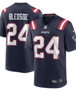 Joshuah Bledsoe New England Patriots  Game Player Jersey  Navy