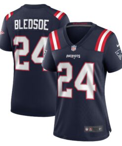 Joshuah Bledsoe New England Patriots  Women_s Game Player Jersey  Navy