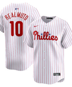 J.T. Realmuto Philadelphia PhilliesHome Limited Player Jersey  White