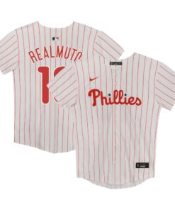 J.T. Realmuto Philadelphia PhilliesPreschool Home Game Jersey  White