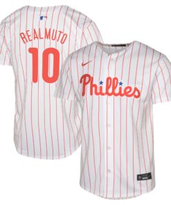 J.T. Realmuto Philadelphia PhilliesYouth Home Limited Jerseynbspâ€“ White