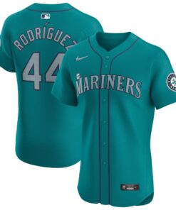 Julio RodrÃ­guez Seattle MarinersAlternate Elite Player Jersey  Aqua