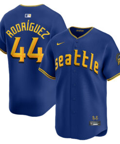 Julio RodrÃ­guez Seattle MarinersCity Connect Limited Player Jersey  Royal