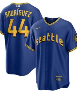 Julio RodrÃ­guez Seattle MarinersCity Connect Replica Player Jersey  Royal