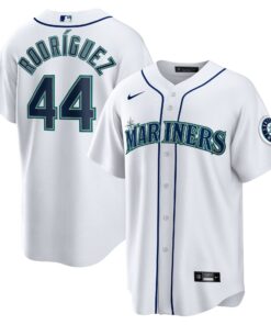 Julio RodrÃ­guez Seattle MarinersHome Replica Jersey  White