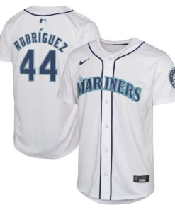 Julio RodrÃ­guez Seattle MarinersYouth Home Limited Player Jersey  White