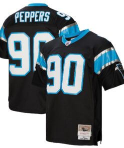 Julius Peppers Carolina Panthers Mitchell amp Ness  Legacy Replica Jerseynbspâ€“ Black