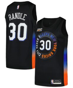 Julius Randle New York Knicks Swingman Player Jersey - City Edition - Black