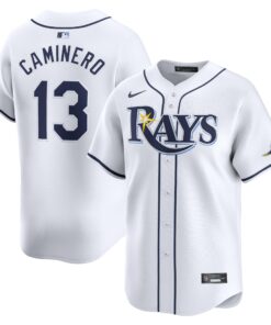 Junior Caminero Tampa Bay RaysHome Limited Player Jersey  White