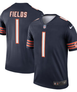 Justin Fields Chicago Bears  Legend Jersey  Navy