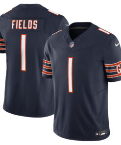Justin Fields Chicago Bears  Vapor F.U.S.E. Limited Jersey  Navy