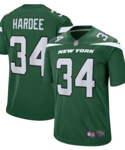 Justin Hardee New York Jets  Game Jersey  Gotham Green