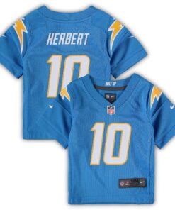 Justin Herbert Los Angeles Chargers  Infant Game Jersey  Powder Blue