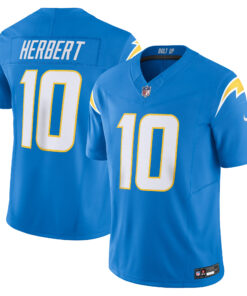 Justin Herbert Los Angeles Chargers  Vapor F.U.S.E. Limited Jersey  Powder Blue