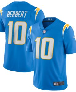 Justin Herbert Los Angeles Chargers  Vapor Limited Jersey  Powder Blue