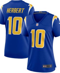 Justin Herbert Los Angeles Chargers  Women_s Game Jersey  Royal