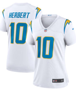 Justin Herbert Los Angeles Chargers  Women_s Game Jersey  White