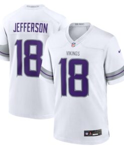 Justin Jefferson Minnesota Vikings  Alternate Game Player Jersey  White
