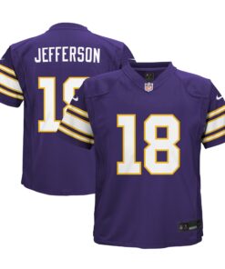 Justin Jefferson Minnesota Vikings  Infant Alternate Game Jersey  Purple