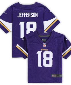 Justin Jefferson Minnesota Vikings  Infant Player Game Jersey  Purple