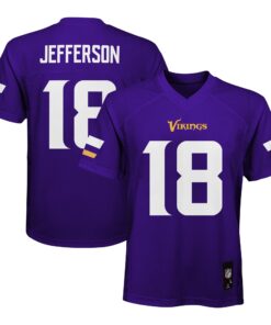 Justin Jefferson Minnesota Vikings Preschool Replica Player Jersey  Purple